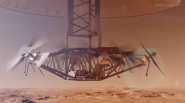 Introducing Skyfall: Potential Future Mission Concept for Next-gen Mars Helicopters and Exploration cover