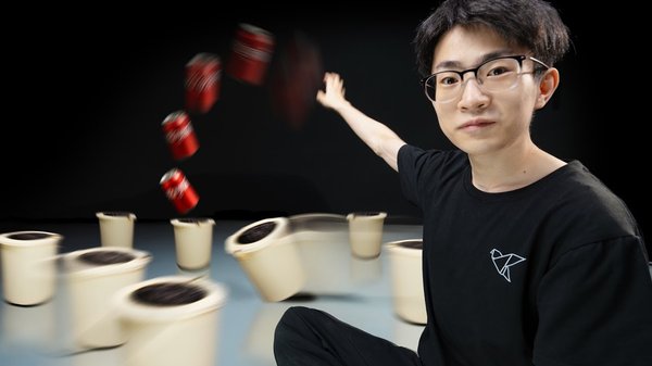 We Built an Auto-aiming Trash Can cover