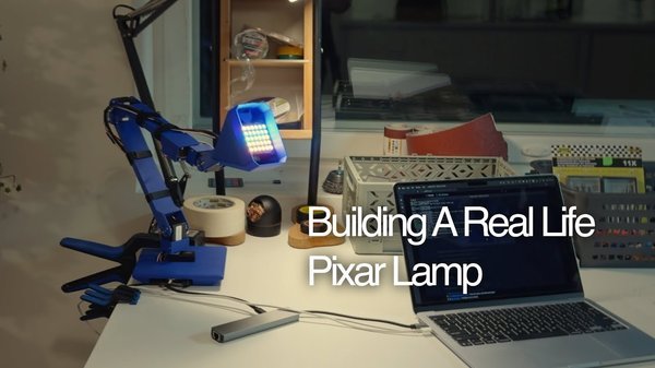 Building A Real Life Pixar Lamp Pt.2