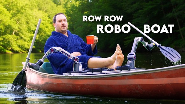 DIY Robotic Boat Takes Relaxation to the Next Level cover