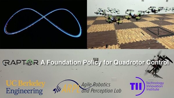rl-tools/raptor: A Foundation Policy for Quadrotor Control cover