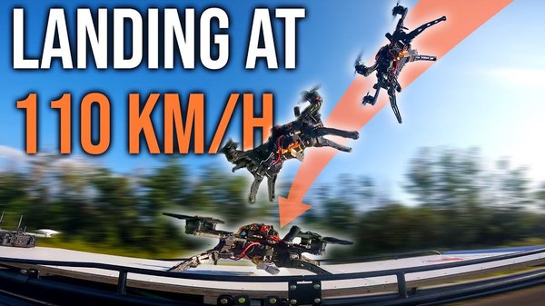 Autonomous Drone Landing on HIGH-SPEED Truck cover