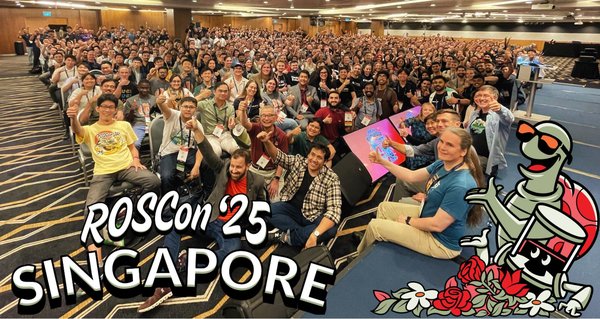ROSCon 2025 - Singapore 🇸🇬 cover
