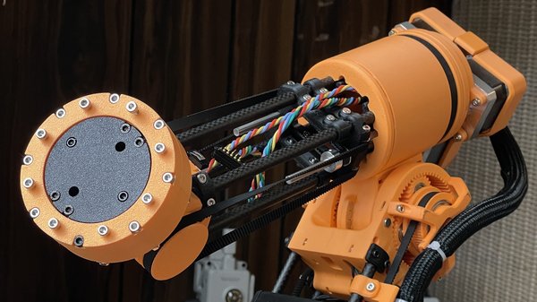 3D Printed Robot Arm Built For Learning Purposes cover