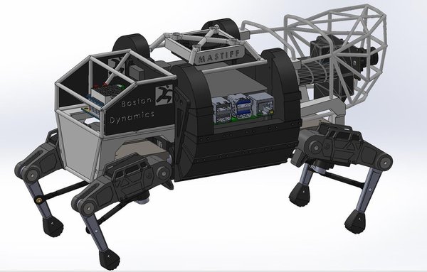 LS3 Boston Dynamics Mini Resin Printing : r/robotics cover