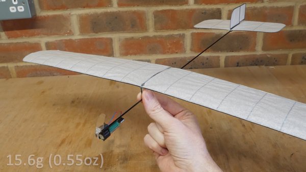 Electric Wind-Up Plane Uses Supercapacitors For Free Flight Fun cover