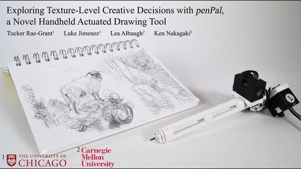penPal: Exploring Textural Mark-Making with a Novel Handheld Actuated Drawing Tool cover