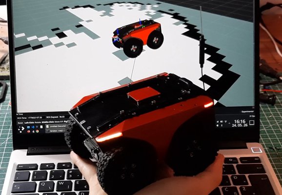 Scale Models of ROS robots cover
