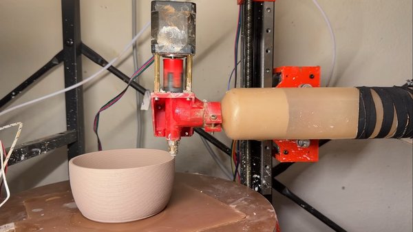 I Built a Clay 3D Printer that Prints Impossible Objects cover