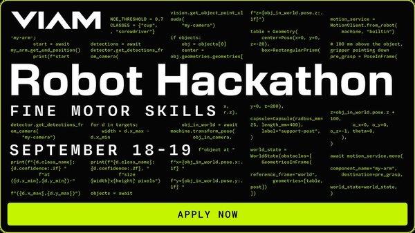 Robot Hackathon: Fine Motor Skills cover